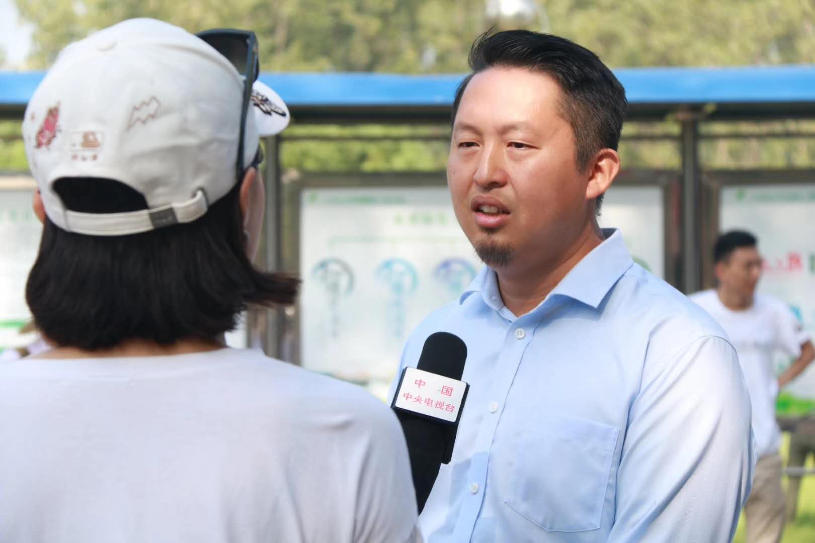吳群學接受央視采訪